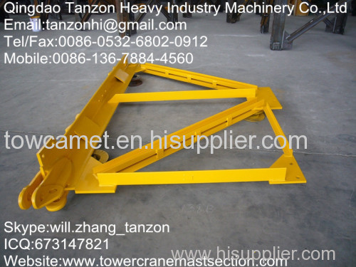 Q345B Steel tower Crane Spare Parts Mast Section