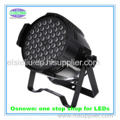 Led Par DMX Stage Par Lighting RGBW 54*1W/3W