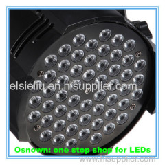 Led Par DMX Stage Par Lighting RGBW 54*1W/3W