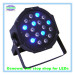 18pcs 1W/3W LED RGB Mini Osnown Black DJ Stage Par Light