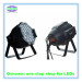 18pcs 4W/10W 4 in 1 RGBW Aluminum Osnown High Brightness DJ Stage Par Light with Black Color