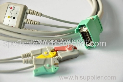 Nihon Kohden OPV-1500 ECG Cable