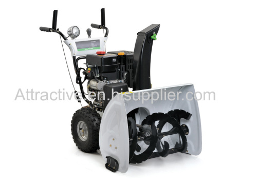 208CC Gasoline Snow Thrower 66CM Width 50CM Depth Snow