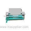 1U 24 cord Drawer type Metal frame , SC Optical fiber distribution frame / Box