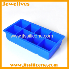 8 big cavities ice cube tray silicone material