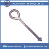 hot forged oval eye bolt with square nut, HDG