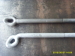 hot forged 1&quot; thimbleye bolt with regular square nut HDG