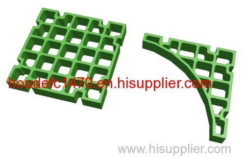 FRP material grating tree guard