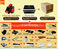 newly-reached portable fiber optic fusion splicer