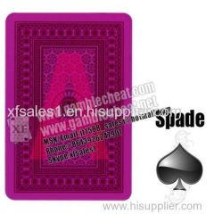 XF royal marked cards for contact lenses/invisible ink/magic poker cards/poker cheat/perspective glasses