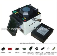 smart and high-efficiency fiber optic fusion splicer