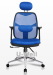 2015 Hot red high headrest back with arm chrome base multifunction boss executive office computer swivel mesh chairs