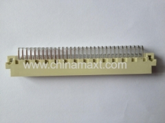 C type vertical female Din 41612 connector