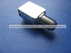 F connector with shielding box