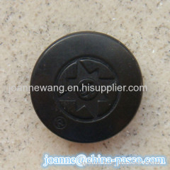 Plated snap fastener for downjacket