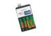 Ktec 100V - 240V, 1.2V / 4.8V DC Ni-MH LCD Universal AC Power Adapte with USB port