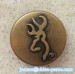 antique brass snap button