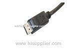 Gold Plated USB Data Transfer Cable HDMI for Displayport 1.1