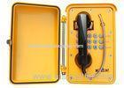 Vandal Proof Weatherproof Telephone 70db Ringing For Speedway / Ship