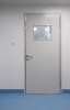 Single open manual swing hermetic doors with stainless steel door frames