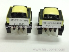 horizontal vertical type high frequency transformer