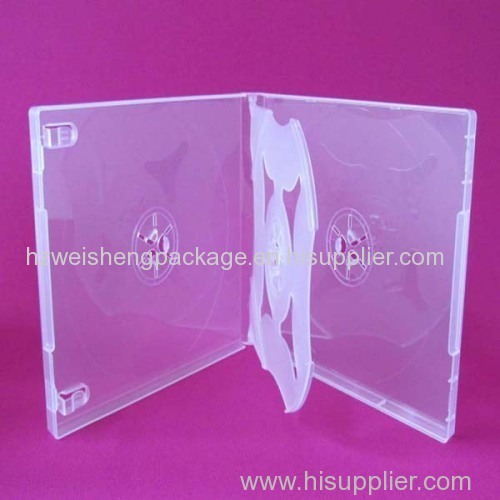Transparent waterproof pp cd case