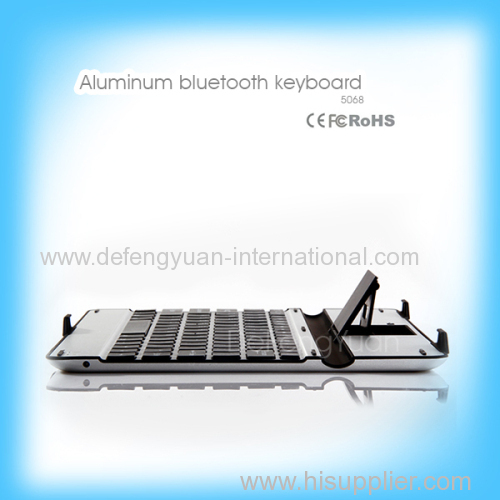 9.7 inches Aluminum bluetooth keyboard for tablet