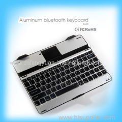 Aluminum bluetooth keyboard for 9.7 inches tablet Made in China