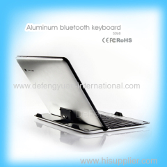 Aluminum bluetooth keyboard for 9.7 inches tablet Made in China