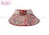 Exterior Red flower Womens Sun Visor Hats with Sunscreen For Sprots