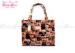 Fashion large handbags totes Printed Reusable Shopping Bags Customized