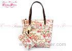 Personalized Spring Flower Print Handbags fashionable tote bags