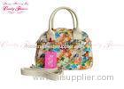 Eco Friendly Leisure Large flower print Handbags for Spring , Summer , Autumn