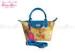Ladies floral print handbags canvas beach totes for appointment