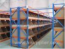 Metal Light Duty Shelving with wood plate , steel plate warehouse pallet racking