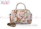 Custom Elegance Fashion Floral Print Handbags Ladies Purse Bag