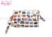 Lovely Waterproof small cosmetic pouch with Buses and Cars Pattern