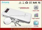 High Capacity rechargeable mini power bank 20000mAh for smartphone