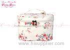 Vintage large cosmetic bag makeup carrying case for girls , ladies