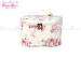 Vintage large cosmetic bag makeup carrying case for girls , ladies