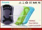 6800mah Li-ion battery black Dual USB Power Bank FOR mobile phone , PSP , Camera