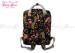 Flowery Rucksack Flower Print Backpack , floral canvas backpack for women