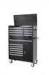 Professional black 0.8 - 1.0mm thickness steel tool chest roller cabinet