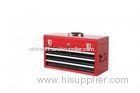 3 Drawer 20" Heavy Duty 0.5mm - 0.6mm Black and Red Tool Chest And Cabinet THB-20130