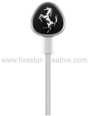 Ferrari G150i by Logic3 White In-Ear Headphones Earbuds