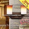 Unique European Bathroom Over Mirror Lights , Wrought Iron Mirror Front Decoration Wall Lamp