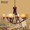 European Shabby Chic Chandeliers / Modern Metal Chandelier for Living Room