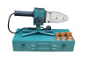 plastic pipe welding machine with blue color