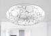 12 Watt Energy Saving LED Acrylic Ceiling Lights 1000LM High Lumen for Kitchen