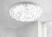 White 21W Led Acrylic Ceiling Lights With Black Circle Patterns 1800LM